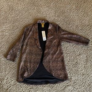NWT Wrangler Gold & Black Blazer